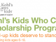 Kohls Kid Who Care Scholarship
