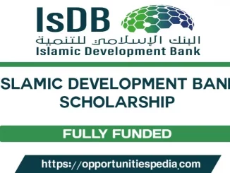 Islamic Development Bank Scholarship 2024 Application Form - How To Apply
