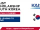Korea Advanced Institute of Science and Technology (KAIST) Scholarship 2024 - Apply Here