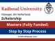 Radboud University Scholarship 2024 Application - How To Apply