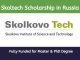 Skoltech Scholarship 2023/2024 Application Form, Eligibility, How To Apply