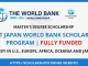 World Bank Scholarship 2023 Application Form, Eligibility, How To Apply