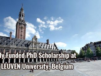 KU Leuven Global Minds PhD Scholarship 2024 Application - How To Apply