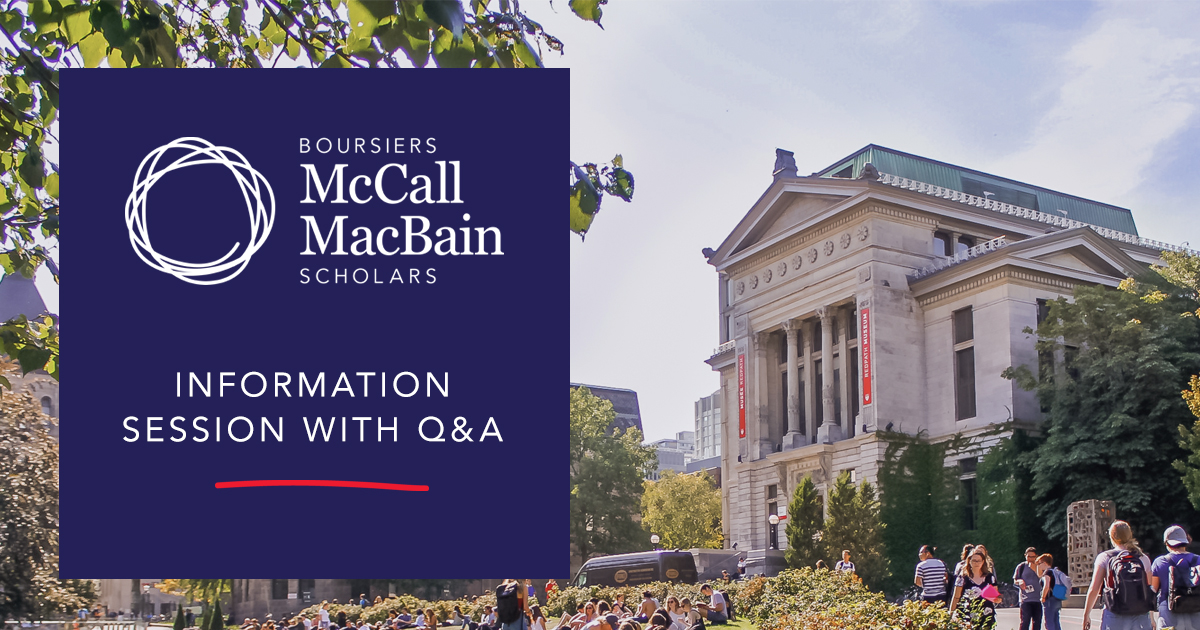 McCall MacBain Scholarships Program