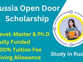 Open Doors Scholarship For International Postgraduate 2024