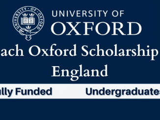 Reach Oxford Scholarship 2024 For International Students